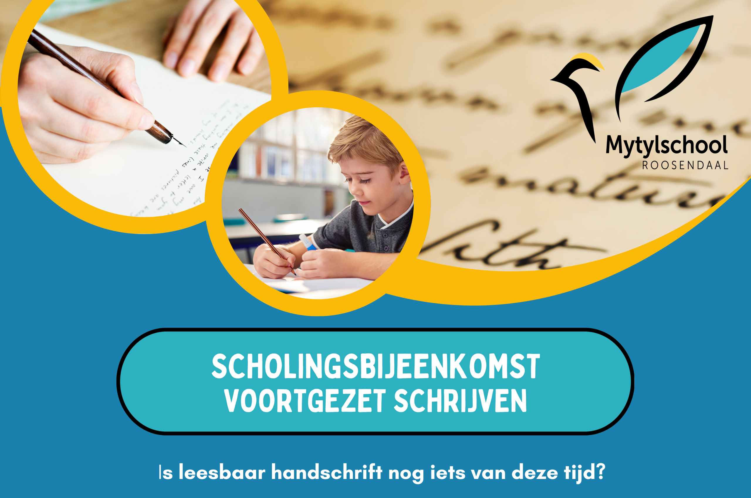 Voortgezet schrijven _ poster Voortgezet schrijven _ poster